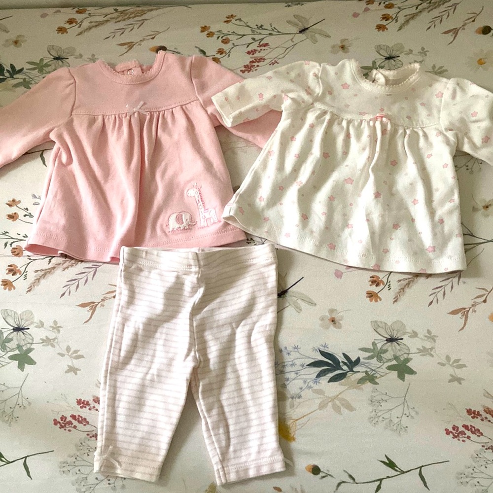3pc Baby girl outfit NEW W/O tags.